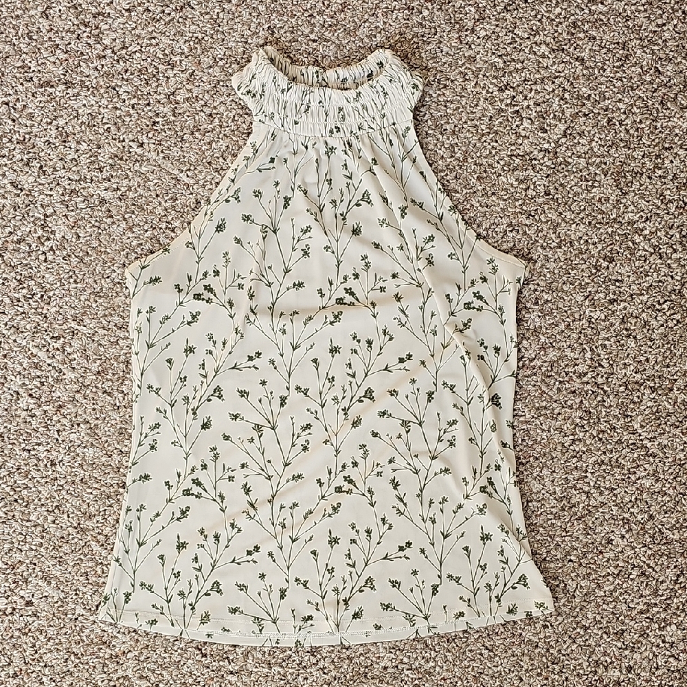 41 Hawthorn Cream Floral Blouse